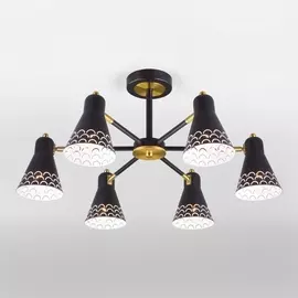 Потолочная люстра Trina 70100/6 черный Eurosvet