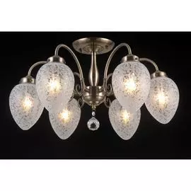 Потолочная люстра ZARAGOZA 81050-6C ANTIQUE BRASS Natali Kovaltseva