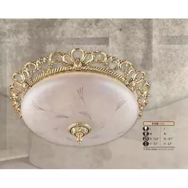 Потолочный светильник 016K 016K/3 AA ACID WITH CARVING Riperlamp