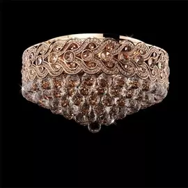 Потолочный светильник 3296 3296/8 золото / прозрачный хрусталь Eurosvet