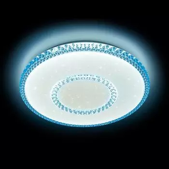 Потолочный светильник Ambrella light Orbital Crystal F99 BL 96W D500