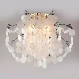 Потолочный светильник Eurosvet 60020/4 хром/перламутр