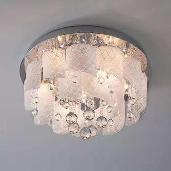 Потолочный светильник Eurosvet Cascade 80117/8 хром/белый