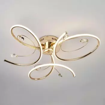 Потолочный светильник Eurosvet Saona 90099/3 золото