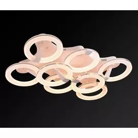 Потолочный светильник IDLamp Jenevra 397/X8PF-LEDWhitechrome