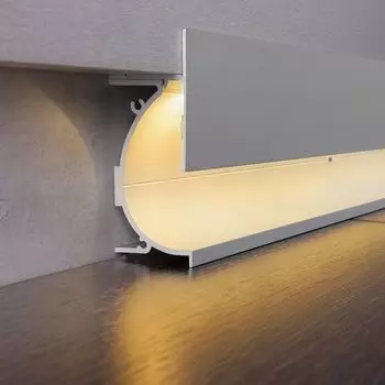 Профиль Профиль для светящегося плинтуса и встраиваемых светильников Линия света (7023259) Elektrostandard a039367