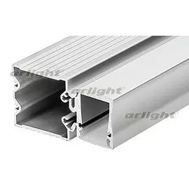 Профиль с экраном ALU-BASE-WH28-2000 ANOD+FROST Arlight 015460 2м.