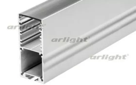 Профиль с экраном ALU-POWER-S30-2000 ANOD+СLEAR-P Arlight 015384 2м.