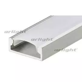 Профиль с экраном ALU-WIDE-H8-2000 ANOD+FROST Arlight 014852 2м.