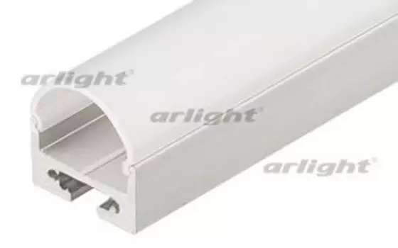 Профиль с экраном SL-LINE-2011-2500 ANOD+OPAL Round Arlight 020493 2,5м.