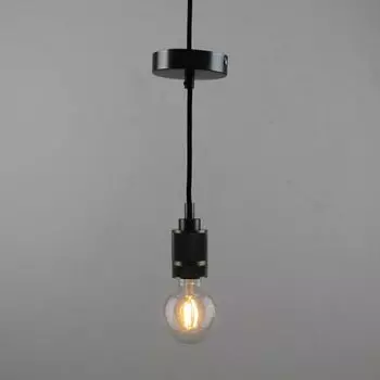 Ретро патрон с подвесом E27 Бронза Sun Lumen 056-564