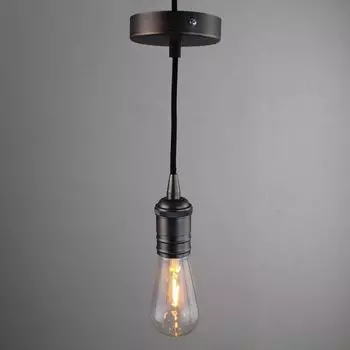 Ретро патрон с подвесом E27 Бронза Sun Lumen 056-687