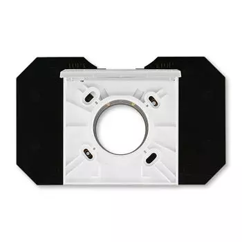 Розетка ABB Levit для централизованных систем пылеудаления серый / белый 5530H-C67107 16 2CHH506717C4016