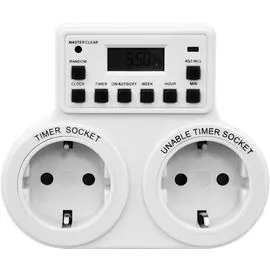 Розетка с таймером 3500W/16A 230V Feron 23236