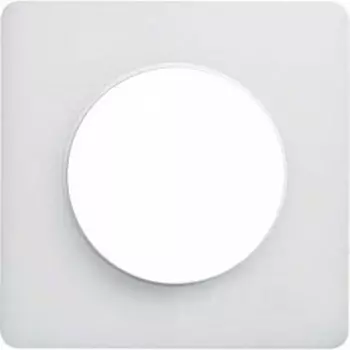 S52P802R Рамка Odace Прозрачный / Белый 1-постовая Schneider Electric