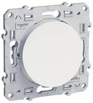 S52R201 1-клавишный выключатель белый Odace Schneider Electric