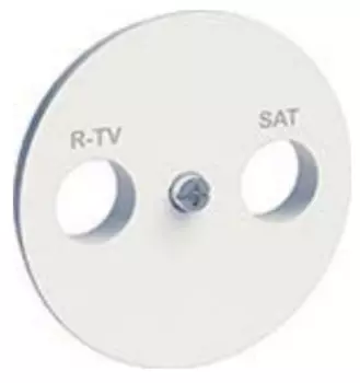 S52R441 Накладка R-TV\SAT белый Odace Schneider Electric