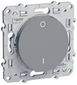 S53R262 Двухполюсный выключатель 16А белый Odace Schneider Electric