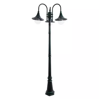 Садово-парковый светильник Arte Lamp Malaga A1086PA-3BG