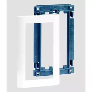 SAL100-14 Рамка монтажная на 1 S-модуль, (суппорт+рамка), SC, графит Simon Connect