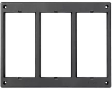 SBM302-14 Рамка на 3 S-модуля к монт.коробке SBM250, Сима Про, графит Simon