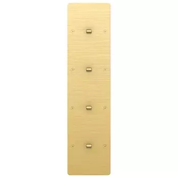 Schneider Electric Sequence 5 SEQ5 Переключатель 4 КЛ., Матовое золото S800244C