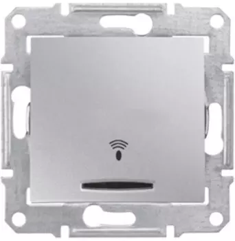 SDN1600460 Кн.выкл. "звонок" подсв., алюминий Schneider Electric