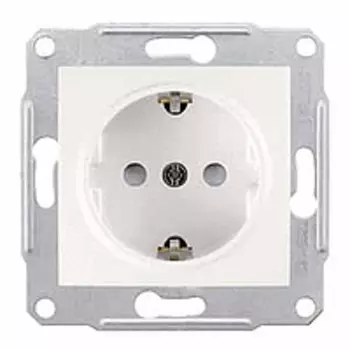 SDN3000147 Розетка с\з с\ш, бежевый Schneider Electric