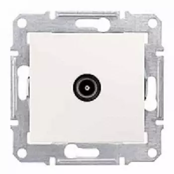 SDN3201247 TV коннектор проходной, бежевый Schneider Electric