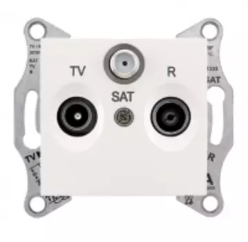 SDN3501447 TV\R\SAT розет. пром., бежевый Schneider Electric