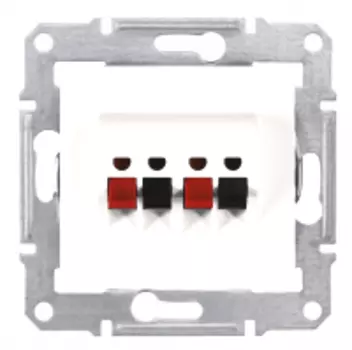 SDN5400121 Аудио розетка 2 поста, белый Schneider Electric