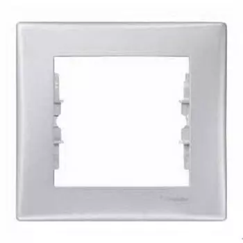 SDN5800160 Рамка Sedna Алюминий 1-постовая Schneider Electric