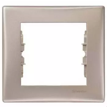 SDN5800168 Рамка Sedna Титан 1-постовая Schneider Electric