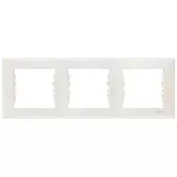 SDN5800547 Рамка Sedna бежевый 3-постовая Schneider Electric