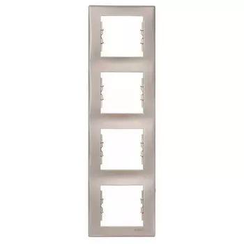 SDN5802068 Рамка Sedna Титан 4-постовая вертикальная Schneider Electric