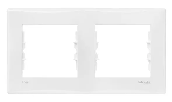 SDN5810321 Рамка Sedna Белый 2-постовая Schneider Electric