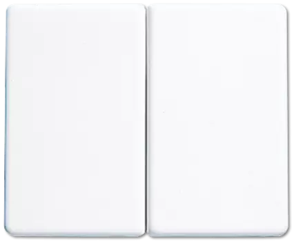 SL1565.07WW SL 500 Белый Накладка светорегулятора 2-х канального нажимного Jung