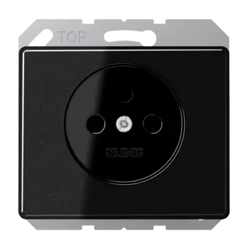 SL511KISW SL 500 Черный Розетка б/з Jung