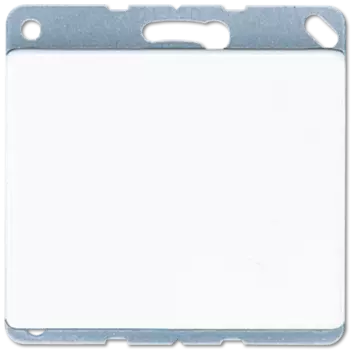 SL561BWW SL 500 Белый Заглушка с суппортом Jung