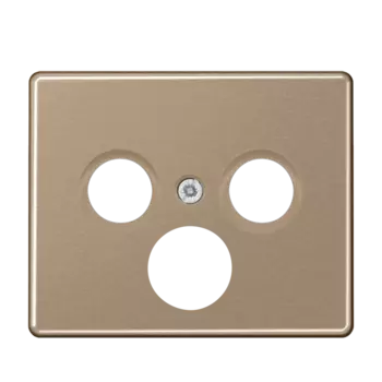 SL561SATGB SL 500 Бронза Накладка TV-SAT-FM розетки Jung