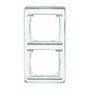 SL582WW Рамка SL 500 Белый 2-постовая вертикальная Jung