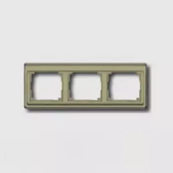 SL5830GB Рамка SL 500 Бронза 3-постовая Jung