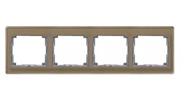 SL5840GB Рамка SL 500 Бронза 4-постовая Jung