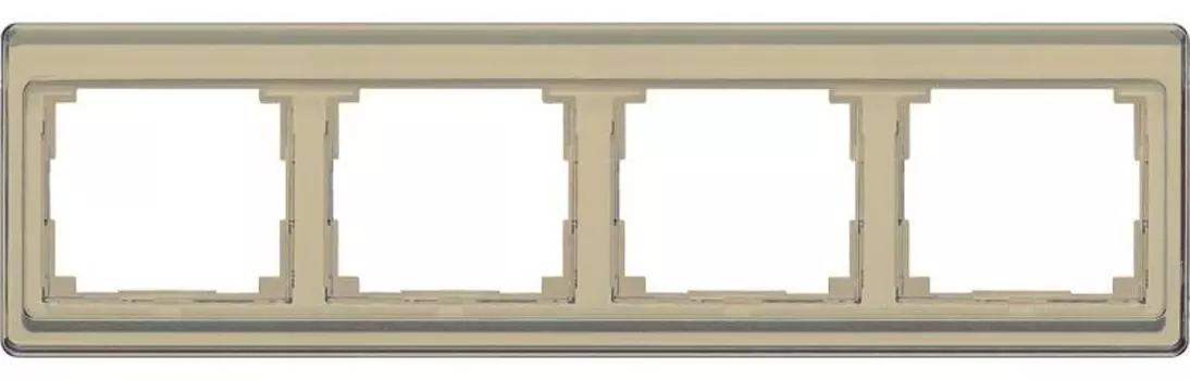 SL584GB Рамка SL 500 Бронза 4-постовая вертикальная Jung
