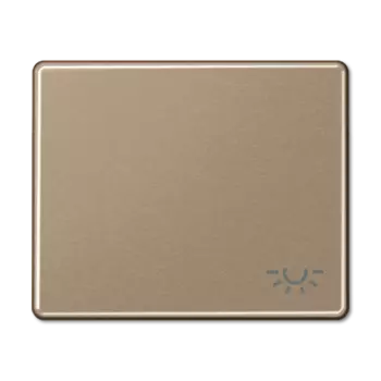 SL590LGB SL 500 Бронза Клавиша 1-я с символом "ОСВЕЩЕНИЕ" Jung