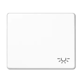 SL590LWW SL 500 Белый Клавиша 1-я с символом "ОСВЕЩЕНИЕ" Jung