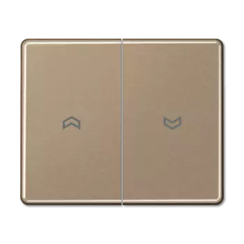 SL595PGB SL 500 Бронза Клавиша 2-я жалюзийная Jung