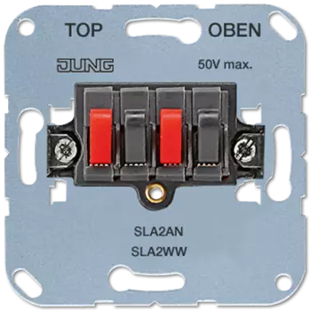 SLA2AN Аудиорозетка (стерео) антрацит Jung