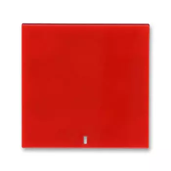 Сменная панель ABB Levit с линзой на клавишу для выключателя одноклавишного красный ND3559H-B443 65 2CHH590443B8065