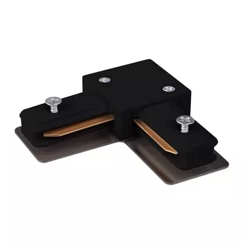 Соединитель Track Rail BK Surface TRC-1-1-L-BK / Коннектор угловой для однофазного шинопровода (черный) Elektrostandard a039597